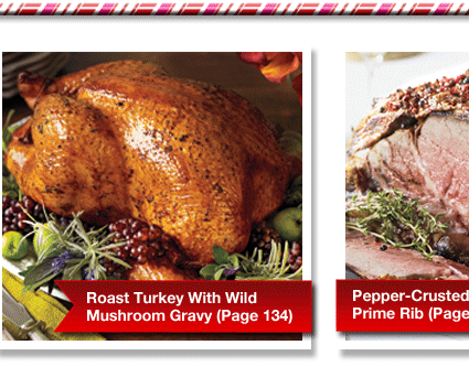 Roast Turkey With Wild Mushroom Gravy